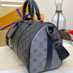 Louis Vuitton Keepall Bandouliere 35 M46655 Black